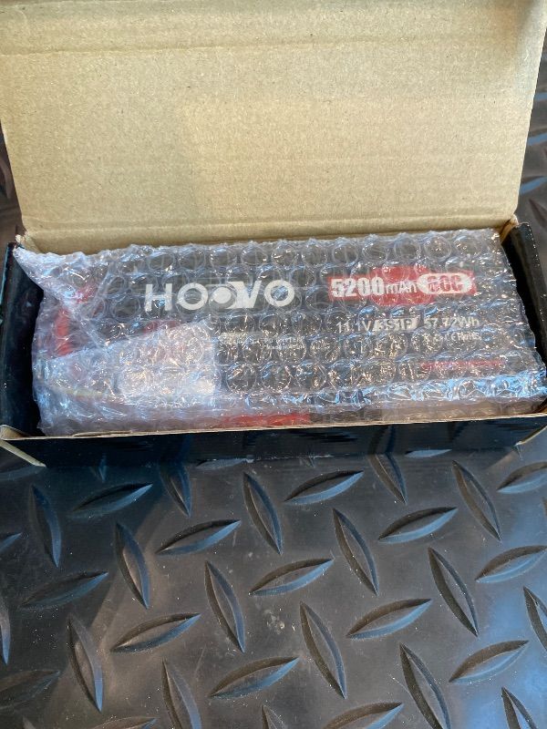 Photo 1 of [ITEM STRUGGLES TO HOLD CHARGE] HOOVO 3S LiPo Battery 11.1V 5200mAh 60C TR Plug Softcase RC Battery for RC Car RC Truck Airplane Helicopter Boat Racing RC Hobby