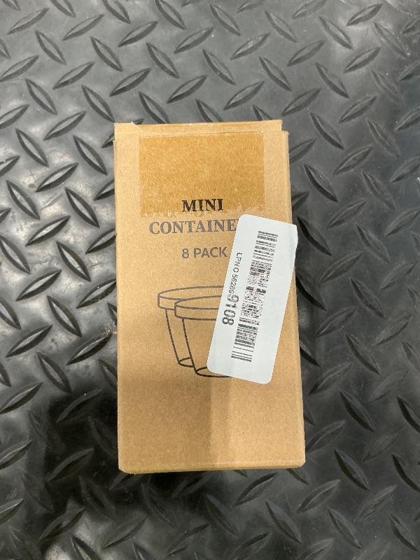 Photo 1 of [8 Pack] Salad Dressing Container To Go, 2.4oz Small Condiment Containers with Leakproof Silicone Lids, Reusable Stainless Steel Sauce Cups for Lunch Bento Box, Picnic and Travel