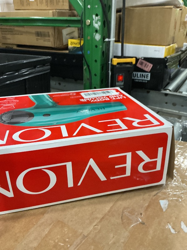 Photo 1 of [NONFUNCTIONAL] Revlon Volume Booster Hair Dryer | 1875W for Voluminous Lift and Body, (Green)
