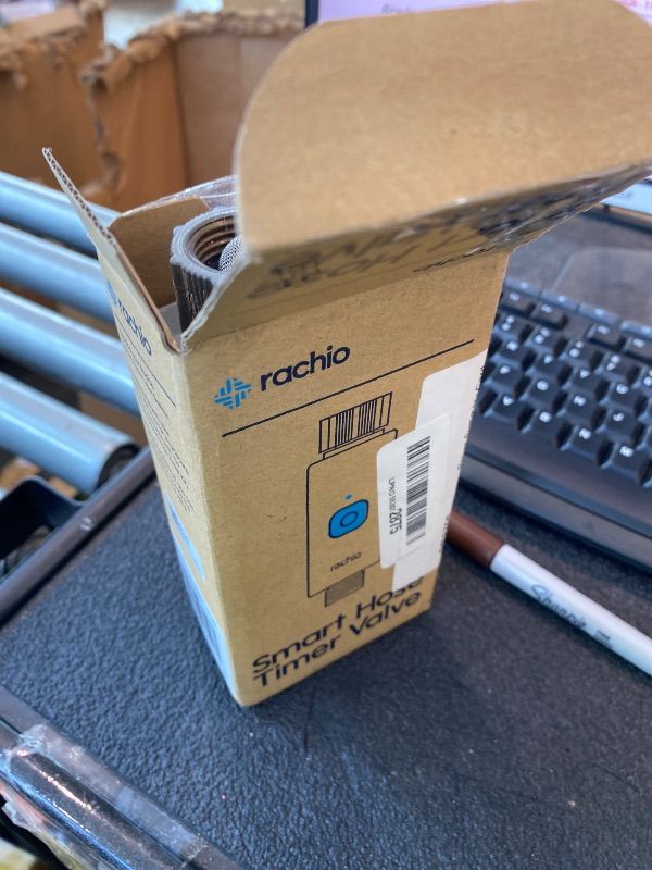 Photo 1 of [MAJOR USAGE] Rachio Smart Hose Timer (1 Valve Only) – App-Controlled Outdoor Faucet Timer, Quick Install & Scheduling, Expandable System - Requires WiFi Hub