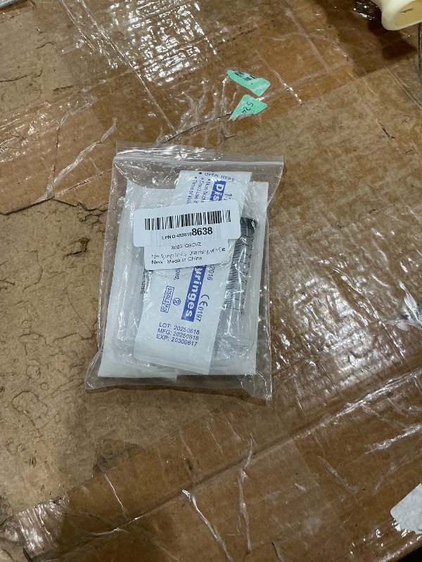 Photo 1 of 10ml Syringe for Liquid, Oral, Scientific Labs, Measurement, Dispensing, with Cap- 3 Pack