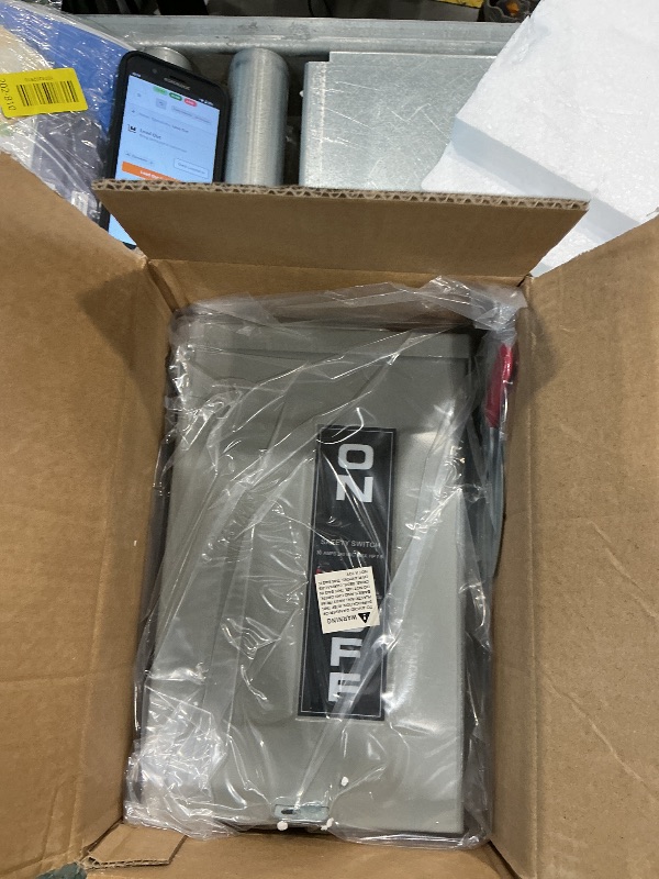 Photo 1 of ?Upgrade?2P 30 Amp Disconnect,New Add Ground Design,Disconnect Switch Non-Fuse,NEMA 3R Standard,Heavy Duty Steel Material,Rust and Corrosion Resistant,for Indoor and Outdoor,120/240v,10-Year Warrnaty