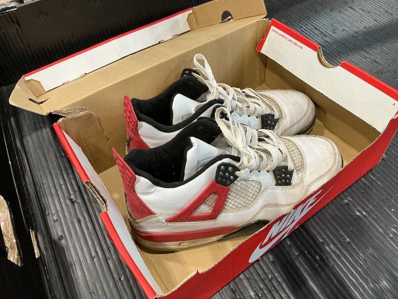Photo 1 of (Men's) Air Jordan 4 Retro 'Red Cement', US 10