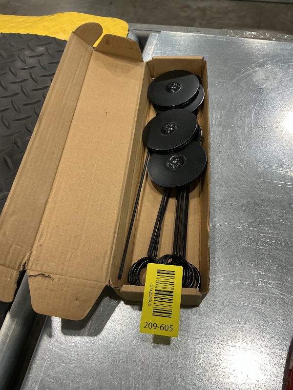Photo 1 of [PARTIAL SET] [ONLY 3PCS] Tosnail 12 Pack 12" Tall Table Number Holders, 30 CM Place Card Holder Picture and Photo Display, Reserved Table Sign Stands for Centerpiece, Food Sign, Memo Note, Wedding Party Setting - Black