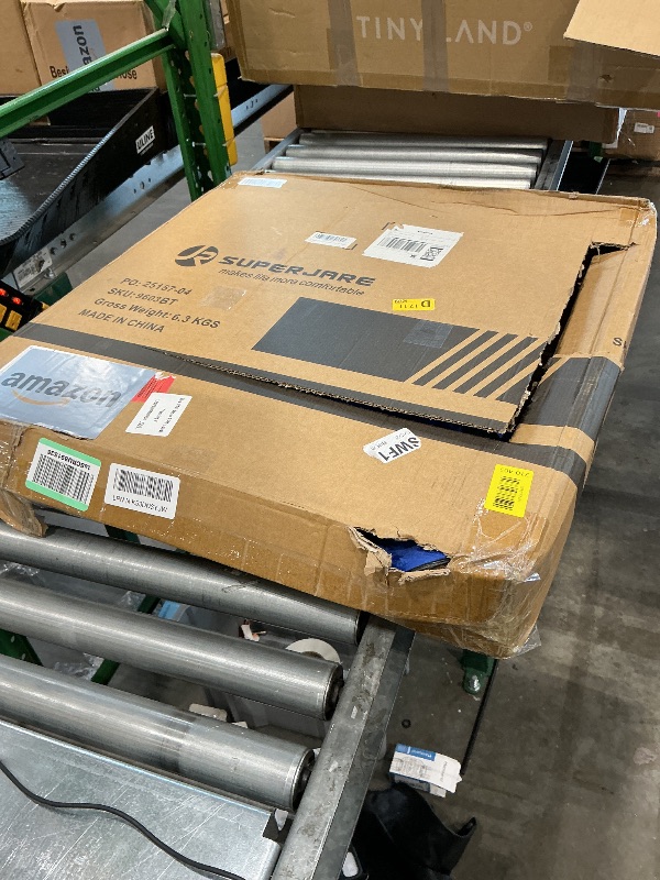 Photo 1 of !!!!!!!! MISSING PARTS FINAL SALE USED FOR PARTS !!!! SONGMICS 10 ft Badminton Net, Height Adjustable Volleyball Net, Pickleball Net with Poles, Foldable Nylon Net for Tennis Indoor Outdoor Court, Blue and Black USYQ300V1