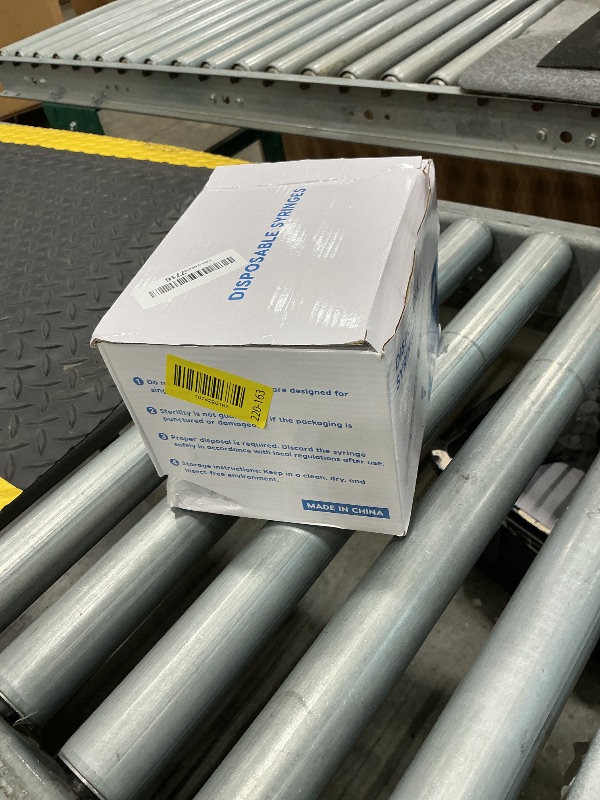 Photo 1 of 120 Pack 3ml/cc Lab Disposable Syringes with 23Ga 1 Inch Needle Luer Lock, Individually Sealed Packed