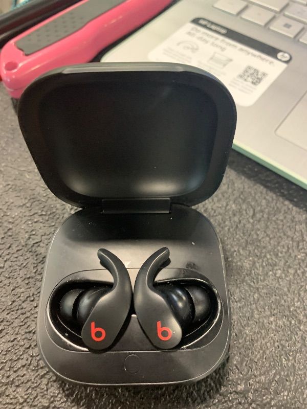 Photo 1 of ***USED***Beats Fit Pro (1st Gen) - True Wireless Noise Cancelling Earbuds - Active Noise Cancelling - Sweat Resistant Earphones, Compatible with Apple & Android, Class 1 Bluetooth®- Beats Black