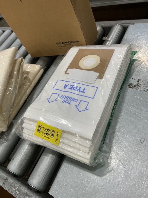 Photo 1 of 12 Pack Type A Vacuum Bags Replacement for Hoover Convertible, Decade 80, Concept One, Concept Two Upright Vacuum Cleaners, Replace Part 4010001A, 4010100A, 4010324A