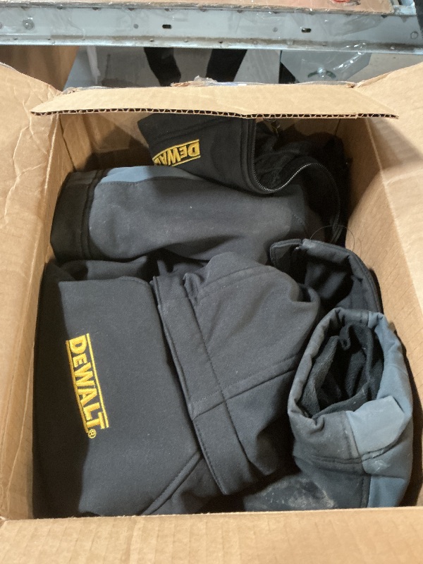 Photo 1 of ***MISSING PARTS = SEE NOTES***Women's, Major usage** (needs washing) DEWALT DCHJ066C1-M 20V/12V MAX Women's Heated Jacket Kit, Black, Medium