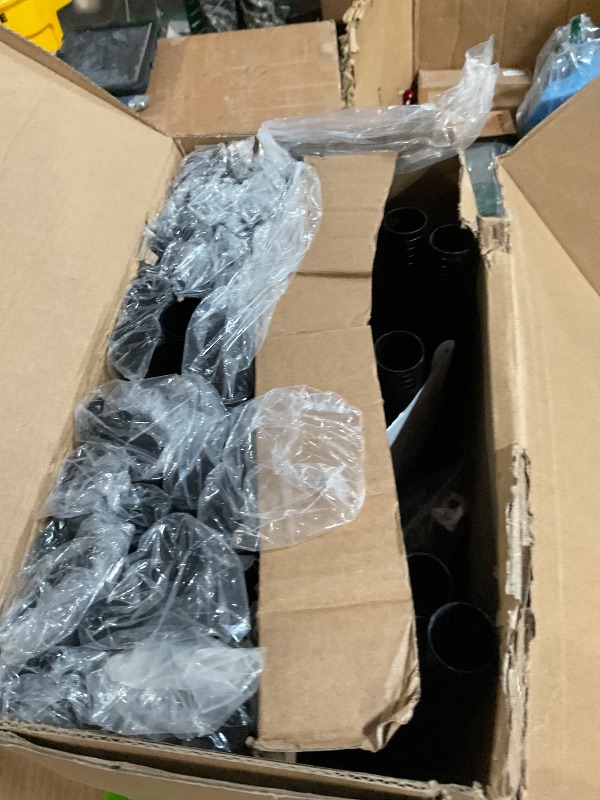 Photo 1 of ***SOLD FOR PARTS***NUERPO 7 Pack String Light Poles,Metal Poles for Hanging Outdoor Light Strings,7 Pack 10 FT Light Poles Stand for Outside Garden,Patio,Wedding,Backyard,Deck,Party