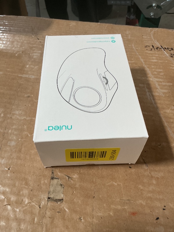 Photo 1 of Nulea Wireless Ergonomic Trackball Mouse, Rechargeable, Bluetooth Rollerball Mouse, 44mm Index Finger Trackball, 5 Adjustable DPI, Compatible with PC, Laptop, Mac