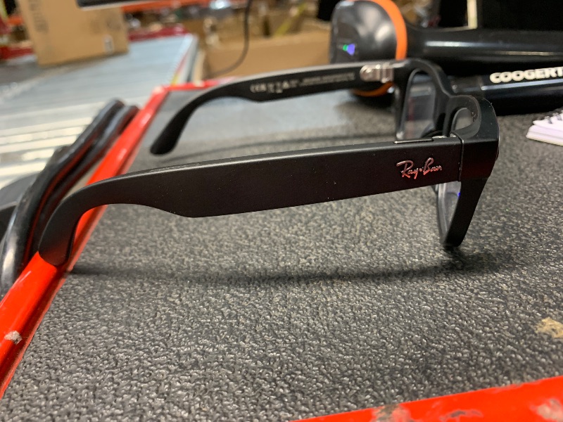 Photo 1 of ***Factory Sealed***
Ray-Ban Meta (Gen 1), Wayfarer, Matte Black | Smart AI Glasses for Men, Women —12 MP Camera, Open-Ear Speakers for Audio, Video Recording and Bluetooth —Transitions® Green Lenses —Wearable Technology