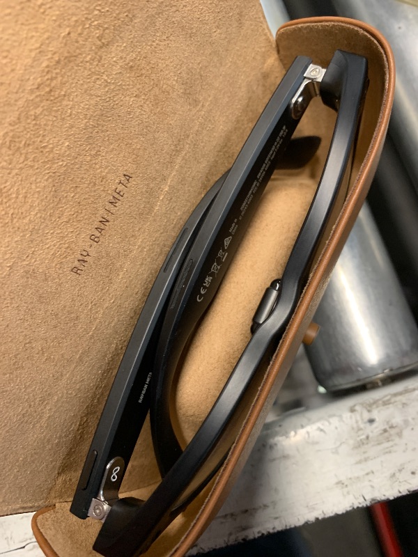 Photo 1 of ***Factory Sealed***
Ray-Ban Meta (Gen 1), Wayfarer, Matte Black | Smart AI Glasses for Men, Women —12 MP Camera, Open-Ear Speakers for Audio, Video Recording and Bluetooth —Transitions® Green Lenses —Wearable Technology