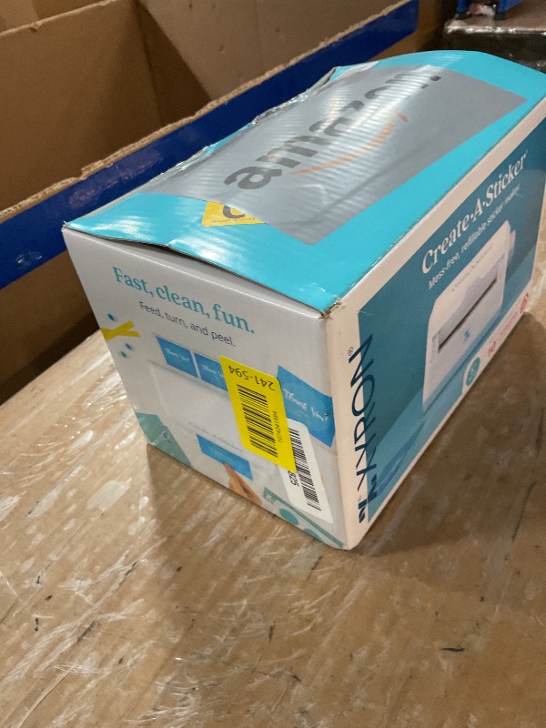 Photo 1 of ***MISSING PARTS***
Xyron Create-a-Sticker, 5" Sticker and Label Maker Machine for Small Business and DIY Crafts, Includes Permanent Adhesive, Pre-Loaded (0501-05-10A)