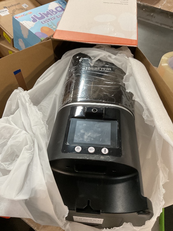Photo 1 of ***MISSING PARTS***
Automatic Cat Feeder with Camera, 5G WiFi Smart Pet Feeder with 2-Way Video/Audio, 45° Adjustable Angle, Night Vision, 5L Cat Food Dispenser for Cats & Small Dogs with APP Control for Vacation & Work