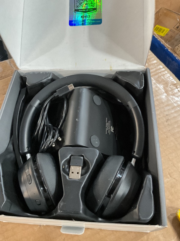 Photo 1 of (Upgraded Version) Wireless Headset, Bluetooth Headset with Noise Cancelling Microphone, Best Headphones with Mic Mute & USB Dongle for PC/Computer/Laptop/Cell Phones/Remote Work/Call Center