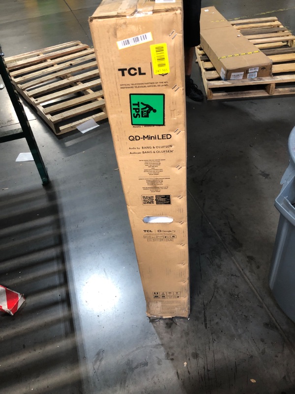 Photo 1 of ***FACTORY SEALED - OPENED FOR INSPECTION*** TCL 75 Inch Class QM6K Series | Mini LED QLED 4K HDR | 75QM6K, 2025 Model | 120HZ-144HZ High Brightness Smart Google TV Dolby Atmos Onkyo Audio | Voice Remote Alexa Gaming Streaming Television