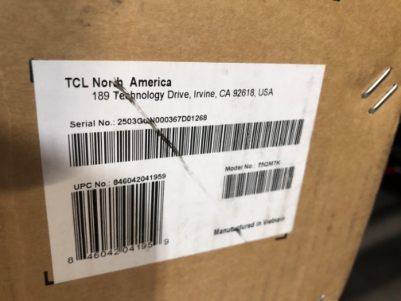 Photo 1 of ***FACTORY SEALED - OPENED FOR INSPECTION*** TCL 75 Inch Class QM6K Series | Mini LED QLED 4K HDR | 75QM6K, 2025 Model | 120HZ-144HZ High Brightness Smart Google TV Dolby Atmos Onkyo Audio | Voice Remote Alexa Gaming Streaming Television
