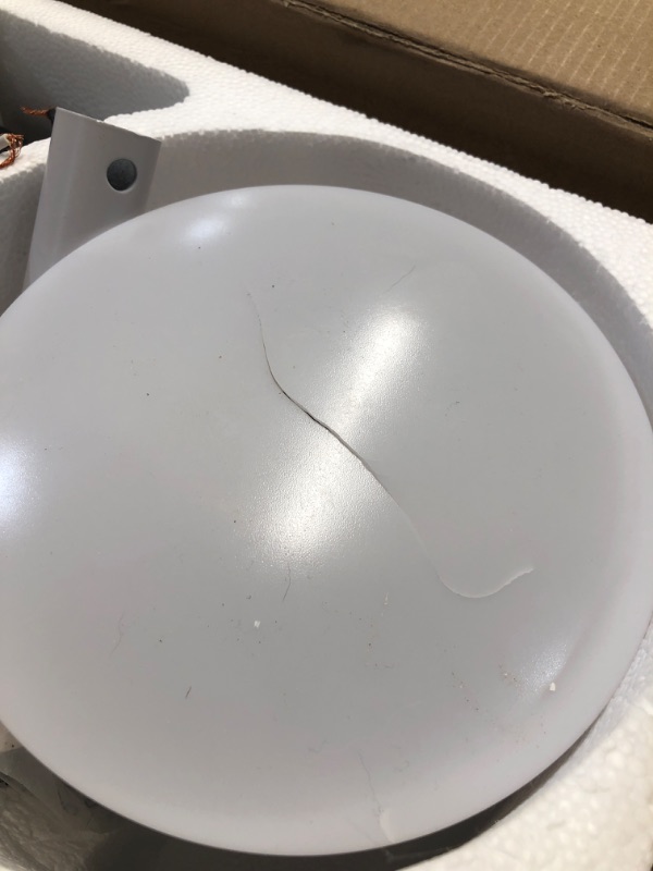 Photo 1 of ***DAMAGED - SEE NOTES/PICTURES*** Vagizm Ceiling Fan 42'' with Light: Matte White Fans with Remote Control - Quiet Reversible DC Motor - Light Memory Function & 3CCT Dimmable for Dining Room Bedroom