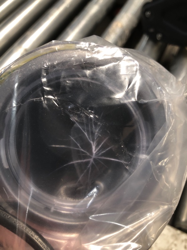 Photo 1 of ***DAMAGED - SEE NOTES/PICTURES*** SIMPLETASTE Milk Frother, 4-in-1 Electric Milk Frother and Steamer, Automatic Warm and Cold Foam Maker and Milk Warmer for Latte, Cappuccinos, Dark Blue
