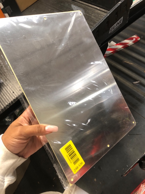 Photo 1 of (2 Pack) Private Property No Parking - Violators Will Be Towed Away at Vehicle Owner's Expense Sign, Reflective .40 Rust Free Aluminum 14 x 10, UV Protected, Weather Resistant, Waterproof, Durable Ink