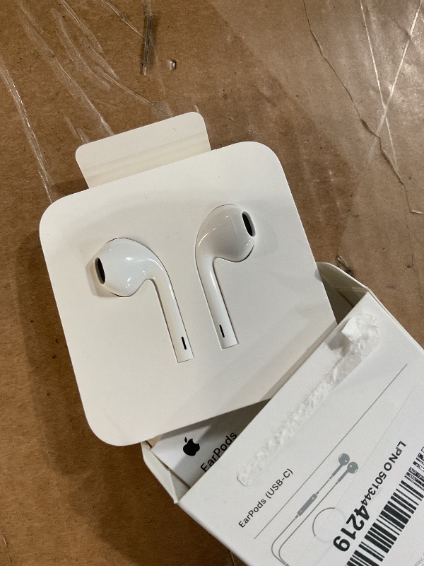 Photo 1 of ****open for inspection*****Apple EarPods Headphones with USB-C Plug, Wired Ear Buds with Built-in Remote to Control Music, Phone Calls, and Volume