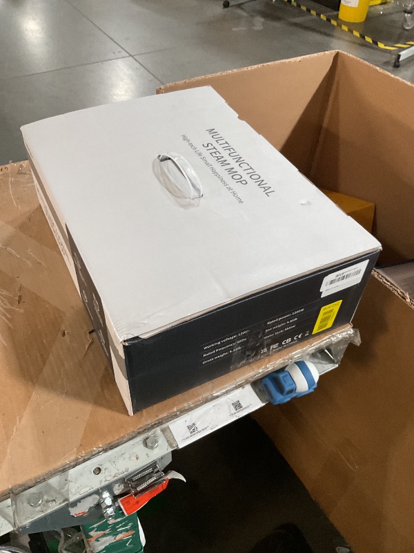 Photo 1 of ***MISSING PARTS***
Steam Mop, 12-in-1 Powerful Handheld Steam Cleaner Detachable Steam Mops for Floor Cleaning, 565ML Removable Tank, 23FT Power Cable, MultiPurpose Steamer for Hardwood, Tile, Grout, Furniture