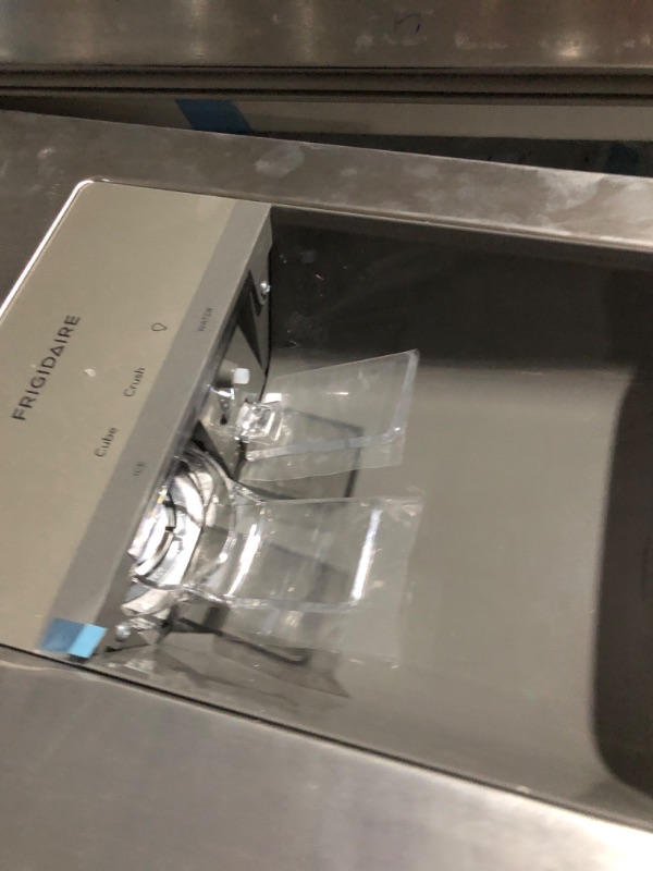 Photo 1 of ***HEAVILY USED MAJOR DAMAGE FOR PARTS ONLY***TRUCK OR TRAILER PICKUP ONLY***
Frigidaire 22 Cu. Ft. 33" Standard-Depth Side-by-Side Refrigerator