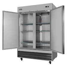 Photo 1 of ***HEAVILY USED MAJOR DAMAGE FOR PARTS TRUCK OR TRAILER PICK UP***
ICECASA Commercial 54" 2-Door Reach-In Refrigerator 49 Cu.ft – ETL, NSF & DOE Certified | ICE-49R