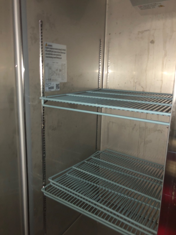 Photo 1 of ***HEAVILY USED MAJOR DAMAGE FOR PARTS TRUCK OR TRAILER PICK UP***
ICECASA Commercial 54" 2-Door Reach-In Refrigerator 49 Cu.ft – ETL, NSF & DOE Certified | ICE-49R
