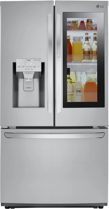 View 1 of ***SEE NOTES BEFORE BID********************
LG 36 in. 26.0 Cu. Ft. Stainless Steel French Door Refrigerator