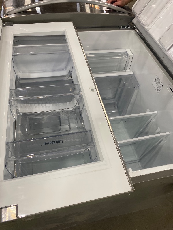 View 8 of ***SEE NOTES BEFORE BID********************
LG 36 in. 26.0 Cu. Ft. Stainless Steel French Door Refrigerator