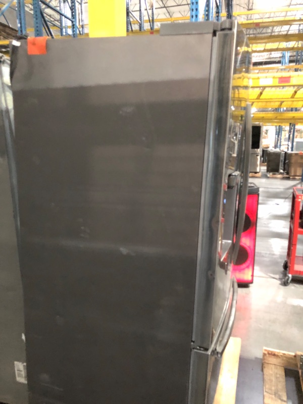 View 3 of ***HEAVILY USED MAJOR DAMAGE TRUCK OR TRAILER PICKUP ONLY**
LG 29.70 Cu. Ft. Stainless Steel French Door Refrigerator