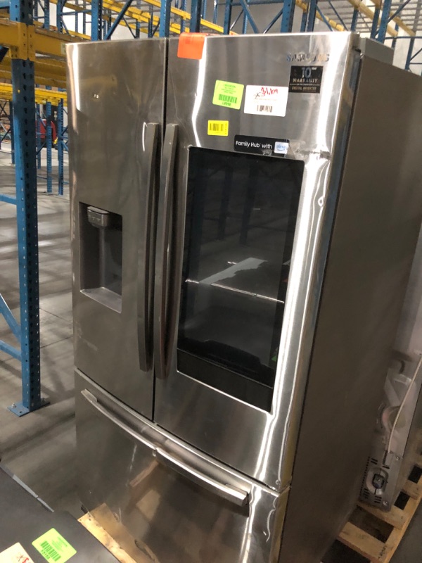 View 10 of ***HEAVILY USED MAJOR DAMAGE TRUCK OR TRAILER PICKUP ONLY**
LG 29.70 Cu. Ft. Stainless Steel French Door Refrigerator