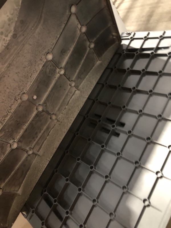 Photo 1 of ***HEAVILY USED MAJOR DAMAGE FOR PARTS ONLY***
GE APPLIANCES GFP1528PTDS GE® Pedestal Gray