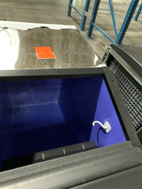 Photo 1 of ***HEAVILY USED MISSING PARTS***
VEVOR Ice Storage Bin, 250LBS Capacity Ice-Bin, Stainless Steel Ice Storage Bins with Filter and Adjustable Anti-Slip Rubber Feet, Suitable for Restaurant Hotel and Beverage Shops