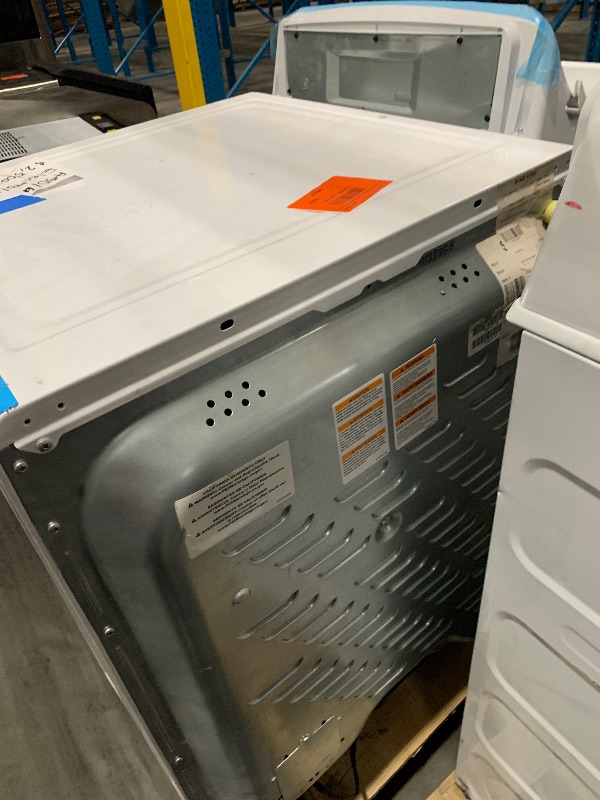 Photo 1 of ***HEAVILY USED***
Electrolux ELFE7537AW 8 cu. ft. Vented Front Load Stackable Electric Dryer in White with LuxCare Dry and Automatic Temperature Control