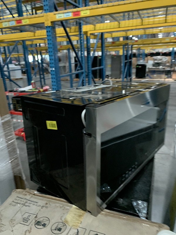 View 2 of ***DOOR BROKEN FOR PARTS ONLY***
Professional 30 in. 1.9 cu. ft. Over-The-Range Microwave in Stainless Steel with Vent and Air Fry