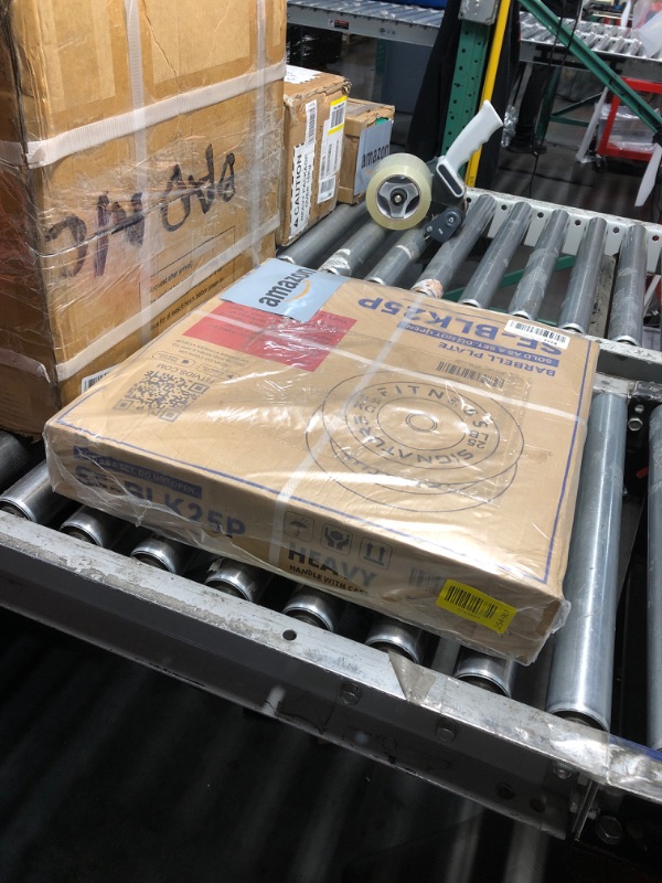 Photo 1 of ***FACTORY SEALED - OPENED FOR INSPECTION***Fitvids 2-Inch Olympic Bumper Weight Plates Set Including 180 LB Weight Plates & 7FT Olympic Barbell Bar, Black