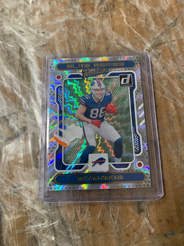 View 1 of 2023 Panini Donruss - The Elite Series Rookies #11 Dalton Kincaid (RC)