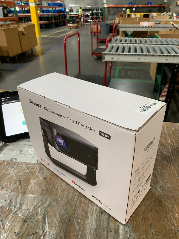 Photo 1 of [2000 ANSI/Auto Focus & Keystone/Built-in APP] 4K Outdoor Projector with Wifi and Bluetooth, Smart Portable Projector with Built in Apps YouTube/PrimeVideo & Dolby, Home Theater Projector with HDR10+