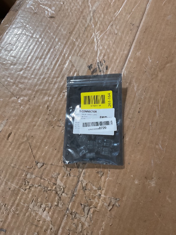 Photo 1 of ?EMITEVER 10mm LED Strip Connectors,12 Packs LED Tape Light Terminal Block Connector 2-pin Solderless Tighten Screw Transparent Tape to Tape Connectors for 5V 12V 24V 48V 10mm Width LED Strip Lights?