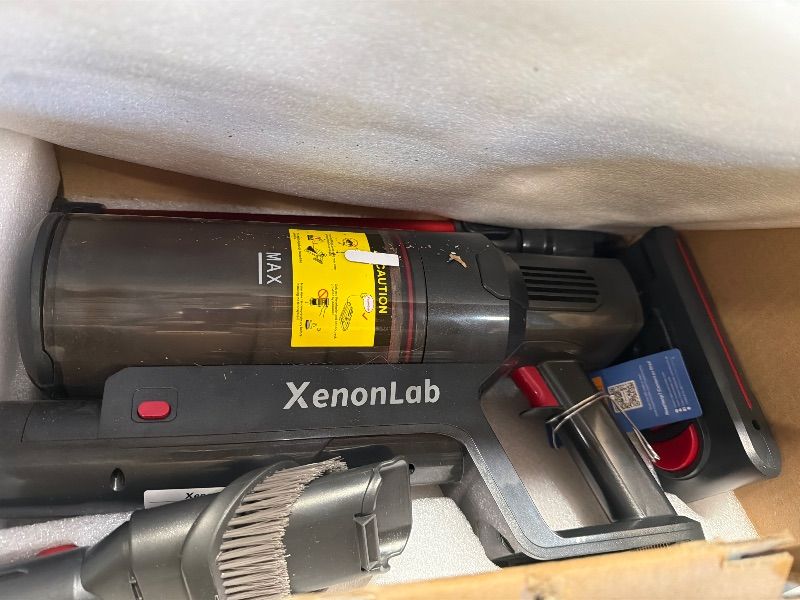 Photo 1 of (SOLD AS MAJOR PARTS) XenonLab Cordless Vacuum Cleaner, 75Mins/55KPa/650W Self-Standing Stick Vacuum Cleaners