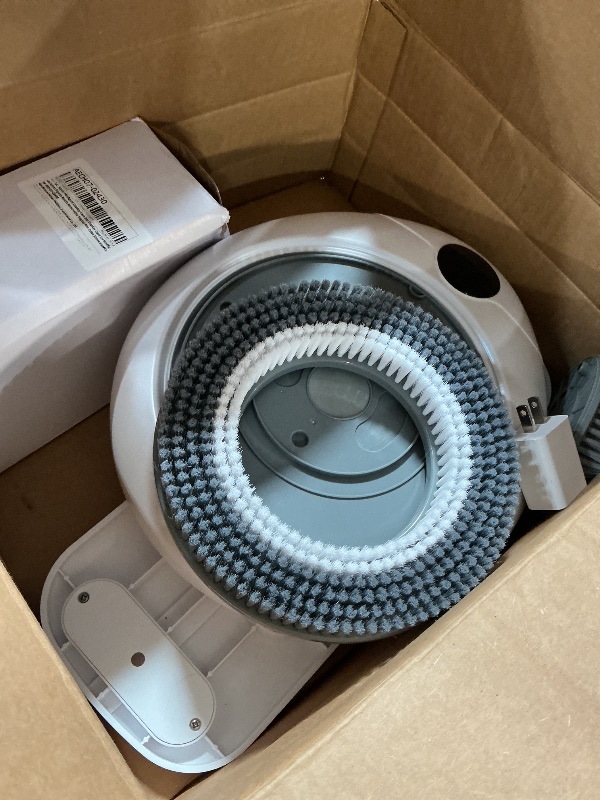 Photo 1 of ***MISSING PARTS***
Electric Back Scrubber for Shower - Wall Mounted Exfoliating Brush, Hands-Free Automatic Body Scrubber, IPX7 Waterproof, 3-Speed Adjustment, 3 Replaceable Heads with 50pcs Disposable Shower Caps