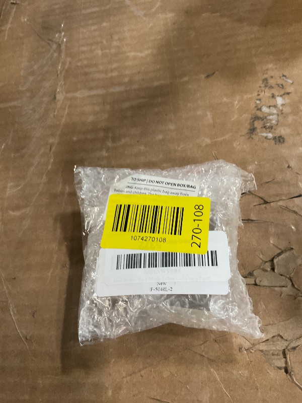 Photo 1 of **Only One** Royal Designs, Inc. F-5040L-2 Clear Lucite Lamp Finial, 1 x 2.75 inch, Rectangle with Polished Silver Base, 2-Pack
