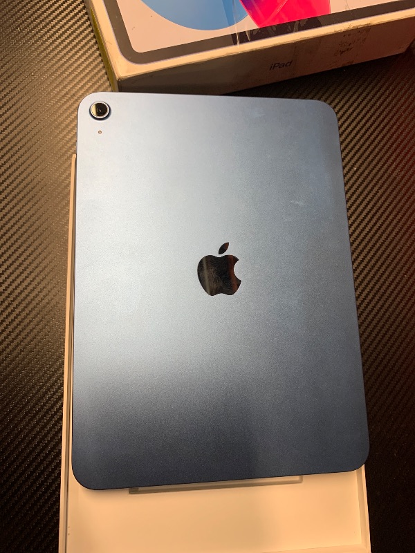 Photo 1 of *See notes* Apple iPad 11-inch: A16 chip, 11-inch Model, Liquid Retina Display, 128GB, Wi-Fi 6, 12MP Front/12MP Back Camera, Touch ID, All-Day Battery Life — Blue