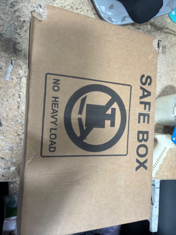 Photo 1 of [UPGRADED] Small Safe Box for Home, 0.30 Cuft Mini Safes with Fireproof Waterproof Bag, Digital Money Safe with Programmable Keypad Spare Keys, Security Cash Box for Money Valuables