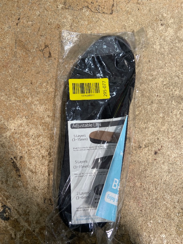 Photo 1 of 0.4 Inch 2 Left or Right Full Length Insoles Balancer and Additional Cushion Pad for Leg Length Discrepancy (2 Medium Lefts)