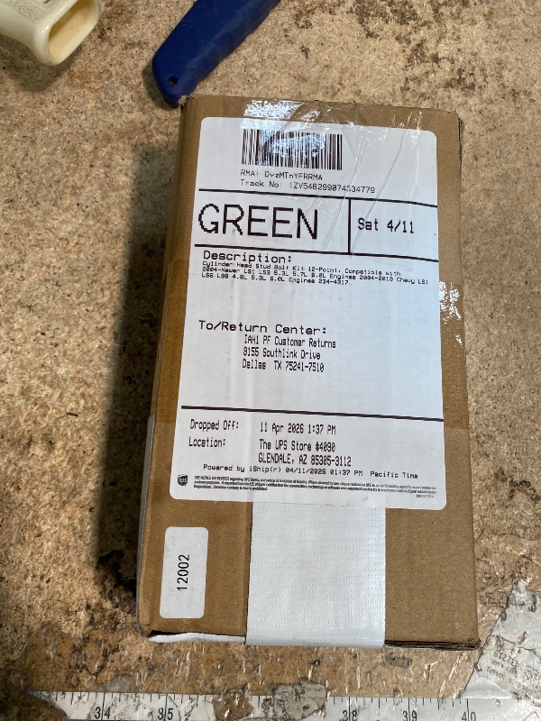 Photo 1 of  12-Point Cylinder Gasket Head Stud Bolt Set