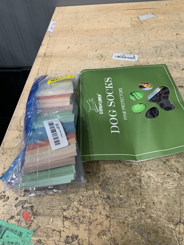 Photo 1 of (16 Pack) Sticky Notes 3x3, Vintage Colors, Sticky Pads, Recyclable, Easy to Stick for Home, Office, Notebook.  Dog socks 